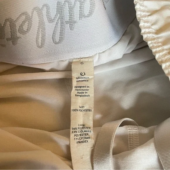 Lululemon Run Resolution Skirt Skort Tennis Rare